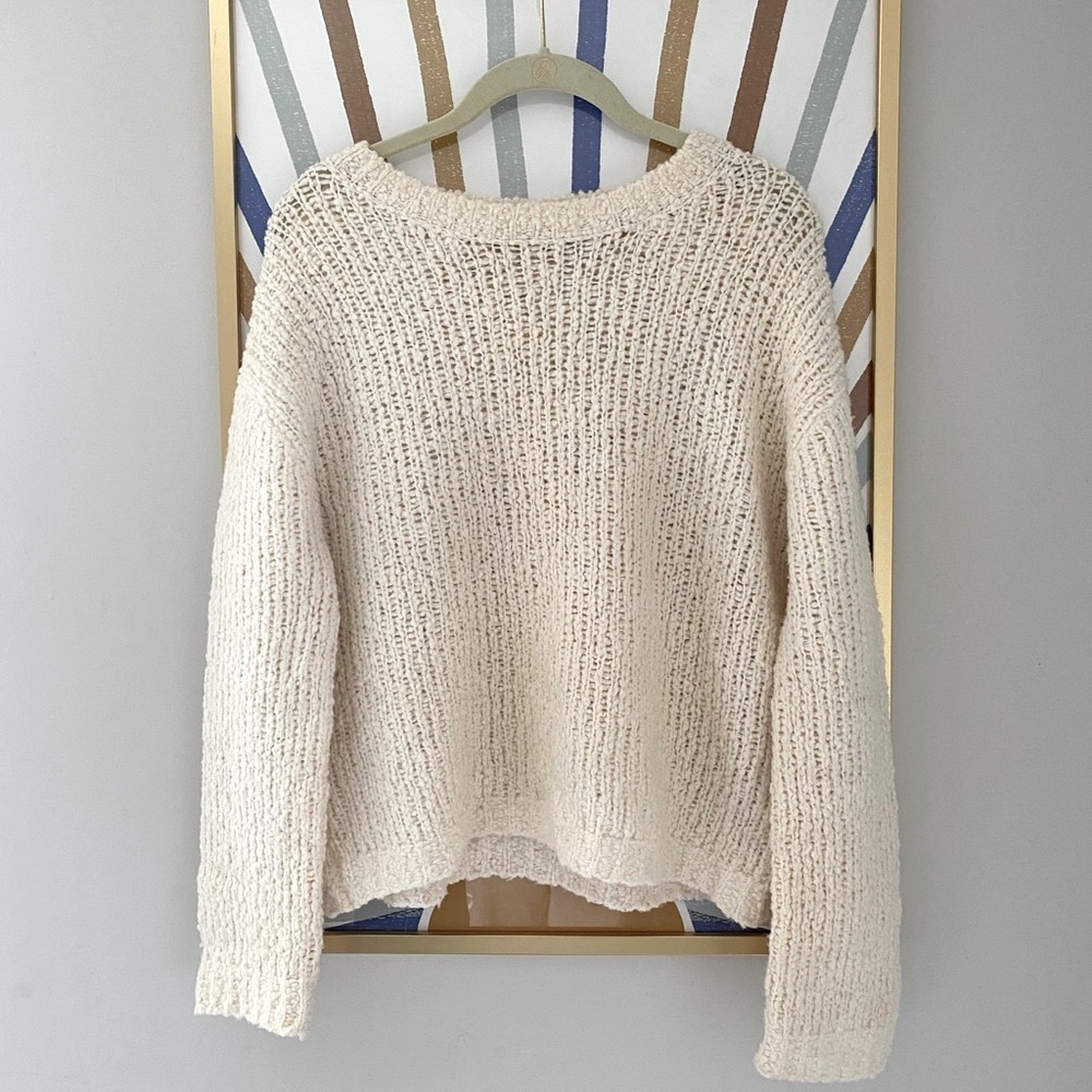 Vince Merino Wool Blend Oversized Sweater